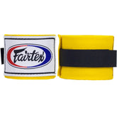 Handwraps Fairtex HW2 Yellow Muay Thai 180 inch/4.5 m